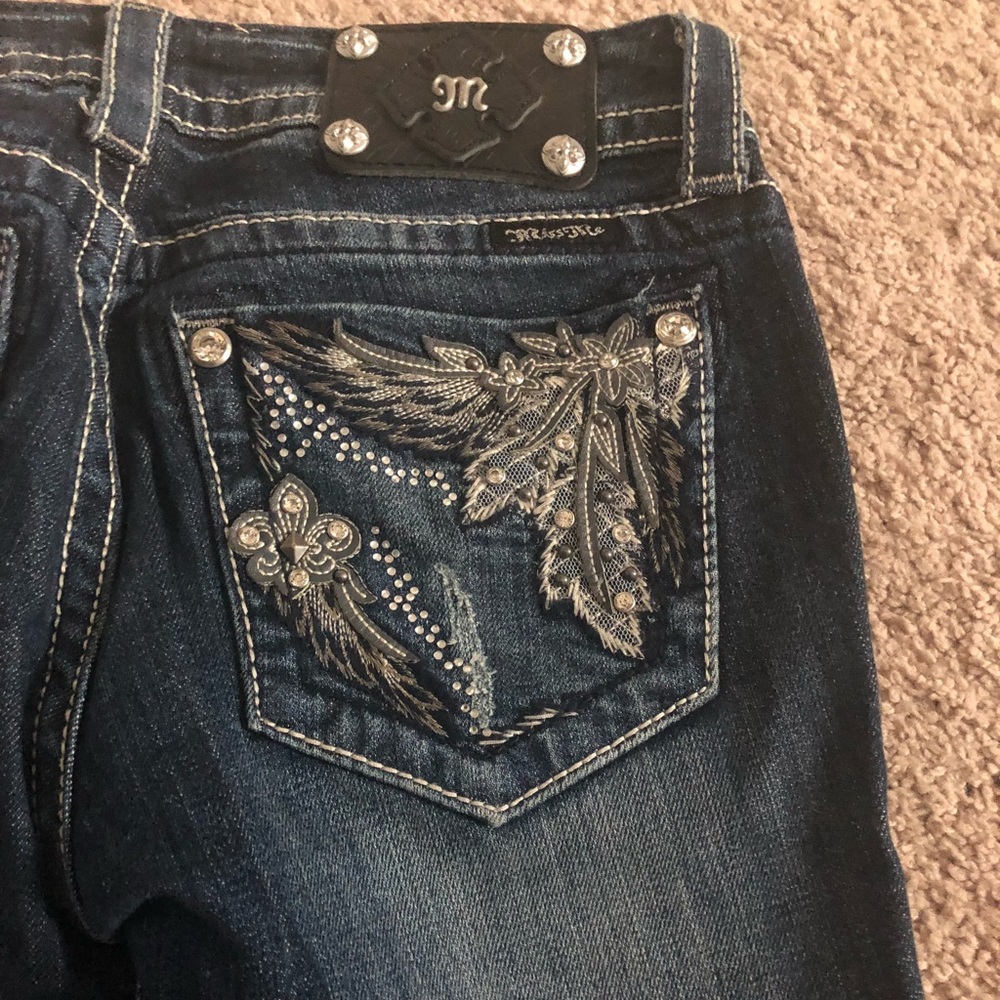 NWOT miss me bootcut jeans, size 27
